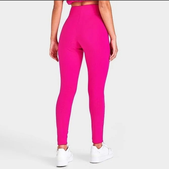 ✨️💕 ADIDAS womens ORIGINALS COTTON LEGGINGS PINK IN SIZES XS ✨️💕 - Picture 6 of 8